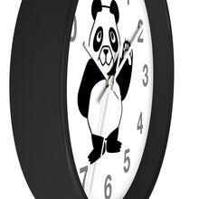 Load image into Gallery viewer, Howdy Panda - Wall Clock