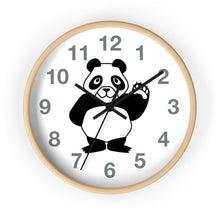 Load image into Gallery viewer, Howdy Panda - Wall Clock