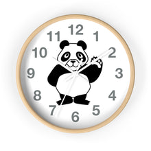 Load image into Gallery viewer, Howdy Panda - Wall Clock