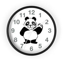 Load image into Gallery viewer, Howdy Panda - Wall Clock