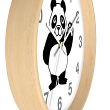 Load image into Gallery viewer, Howdy Panda - Wall Clock