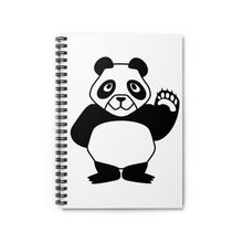 Load image into Gallery viewer, Howdy Panda - Spiral Notebook