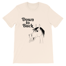 Load image into Gallery viewer, The Cheeky Horse - Down To Buck Light Coloured T-Shirt