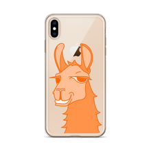 Load image into Gallery viewer, The Cool Llama - iPhone Case Orange