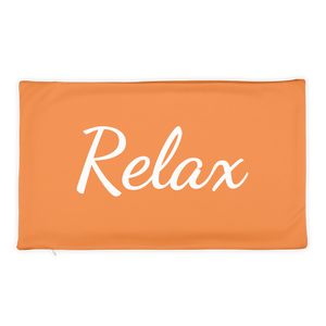 Relax - Pillow Case (Orange)