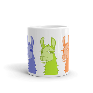 The Cool Llama - Rainbow Mug