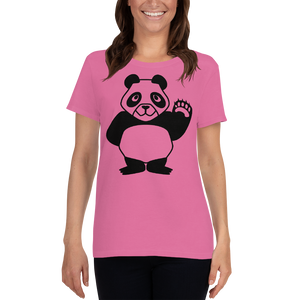 Howdy Panda - Women's Light Coloured T-Shirt