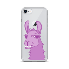 Load image into Gallery viewer, The Cool Llama - iPhone Case Purple