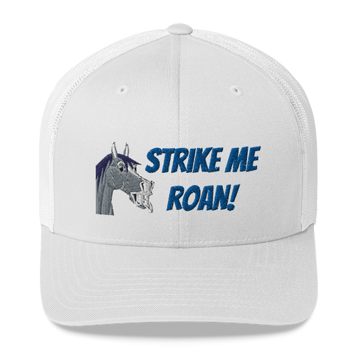 The Cheeky Horse - Strike Me Roan Hat Trucker Cap