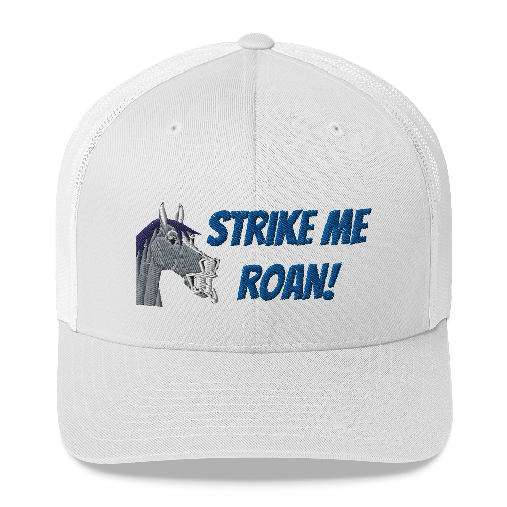 The Cheeky Horse - Strike Me Roan Hat Trucker Cap