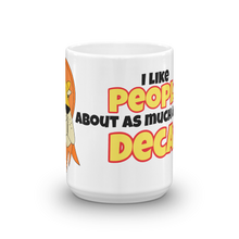 Load image into Gallery viewer, Grumpy Lion - I Hate Decaf (And People) Mug