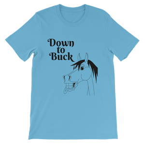 The Cheeky Horse - Down To Buck Light Coloured T-Shirt