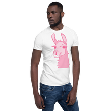 Load image into Gallery viewer, The Cool Llama -  Unisex T-Shirt Pink