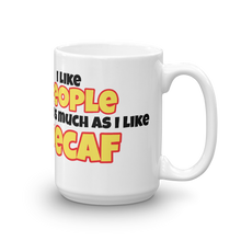 Load image into Gallery viewer, Grumpy Lion - I Hate Decaf (And People) Mug