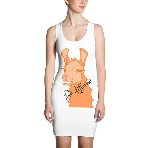 The Cool Llama - Be Different Cut & Sew Dress