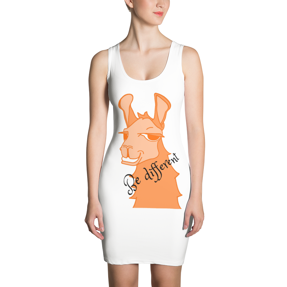 The Cool Llama - Be Different Cut & Sew Dress