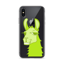 Load image into Gallery viewer, The Cool Llama - iPhone Case Green