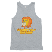 Load image into Gallery viewer, The Grumpy Lion - Grumpy Old Bastard Unisex Singlet Tank Top