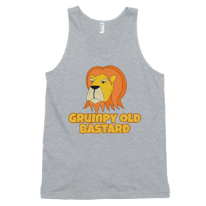 The Grumpy Lion - Grumpy Old Bastard Unisex Singlet Tank Top