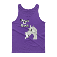 Load image into Gallery viewer, The Cheeky Horse - Down To Buck Singlet Tank Top