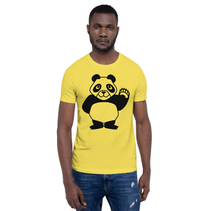 Howdy Panda - Light Coloured Unisex T-Shirt