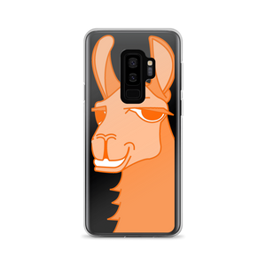 The Cool Llama - Samsung Phone Case Orange