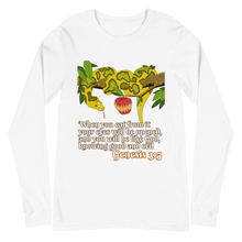 Load image into Gallery viewer, The Serpent - Genesis 3:5 Long Sleeve Shirt