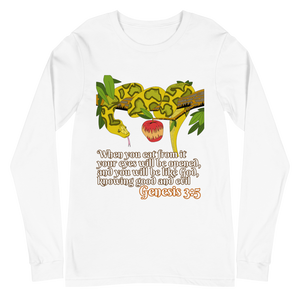 The Serpent - Genesis 3:5 Long Sleeve Shirt