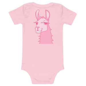 The Cool Lama - Baby Bodysuit Pink