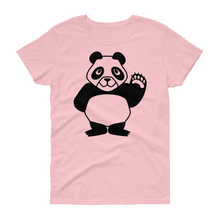 Load image into Gallery viewer, Howdy Panda - Women&#39;s Light Coloured T-Shirt