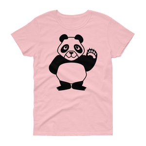 Howdy Panda - Women's Light Coloured T-Shirt