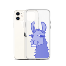 Load image into Gallery viewer, The Cool Llama - iPhone Case Blue