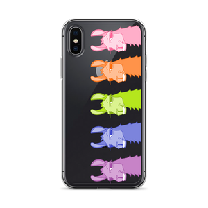 The Cool Llama - iPhone Case Rainbow