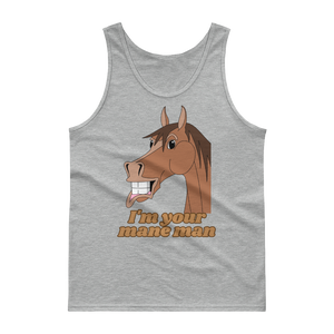 The Cheeky Horse - I'm Your Mane Man Singlet Tank Top