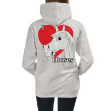 Load image into Gallery viewer, The Cheeky Horse - I Love Horses Kids Hoodie