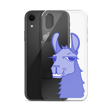 Load image into Gallery viewer, The Cool Llama - iPhone Case Blue