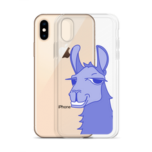 Load image into Gallery viewer, The Cool Llama - iPhone Case Blue