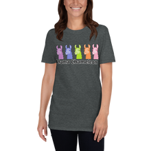 Load image into Gallery viewer, The Cool Llama - Rainbow Llama Chameleon Unisex T-Shirt