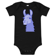 Load image into Gallery viewer, The Cool Llama - Baby Bodysuit Blue