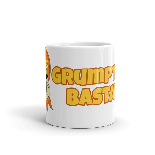 Grumpy Lion - Grumpy Old Bastard Mug