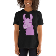 Load image into Gallery viewer, The Cool Llama - Unisex T-Shirt Purple