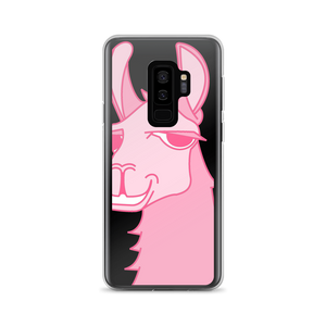 The Cool Llama - Samsung Phone Case Pink