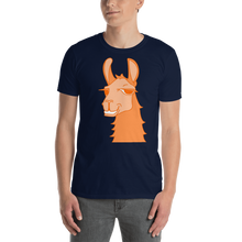 Load image into Gallery viewer, The Cool Llama - Unisex T-Shirt Orange