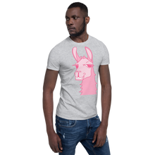 Load image into Gallery viewer, The Cool Llama -  Unisex T-Shirt Pink