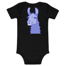 Load image into Gallery viewer, The Cool Llama - Baby Bodysuit Blue