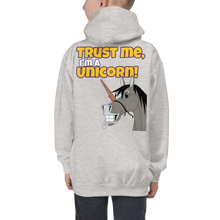 Load image into Gallery viewer, The Cheeky Horse - Trust Me, I&#39;m A Unicorn Kids Hoodie