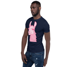 Load image into Gallery viewer, The Cool Llama -  Unisex T-Shirt Pink