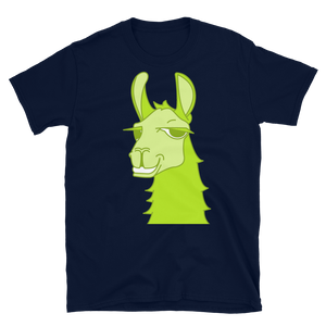 The Cool Llama - Unisex T-Shirt Green