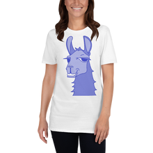 Load image into Gallery viewer, The Cool Llama - Unisex T-Shirt Blue