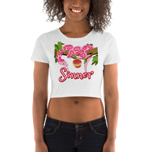 Load image into Gallery viewer, The Serpent - Sinner Women’s Crop Tee